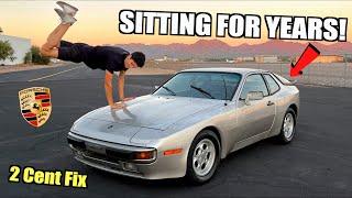 We Bought A Broken Porsche 944 CHEAP and Fixed It For 2 Cents!