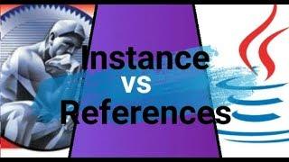 Instance variable vs References in java | All types of variable in java