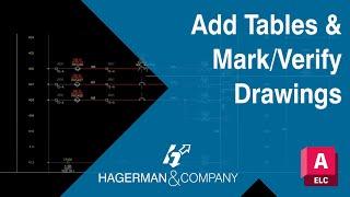 AutoCAD Electrical Tips: Adding Tables to Catalog Database and Mark/Verify Drawings