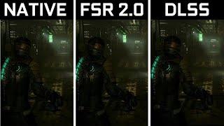 Dead Space Remake - Native vs DLSS vs AMD FSR 2 - Benchmark Comparison