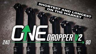 OneUp Dropper V2 90mm & 240mm | Shortest and Longest Dropper Post on the Market
