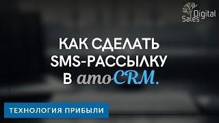 Как сделать SMS рассылку в AmoCRM