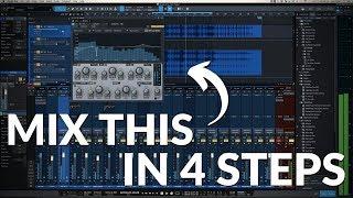 Studio One Minute: My 4 Step Mix Process