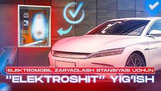 BYD Elektro mobil zaryadlash stansiyasi uchun elektro shit yig'ish