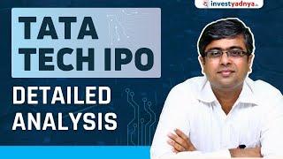 Tata Tech IPO - Detailed Analysis | Parimal Ade