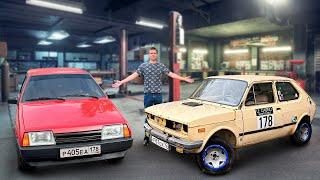 Тюнинг FIAT 127 и АнтиТюнинг ТУРБОВОСЬМЁРКИ! | СЛАБОНЕРВНЫМ НЕ СМОТРЕТЬ!!!