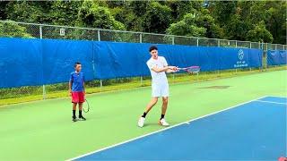 Forehand Magic With Coach Vincent Simone In Tallahassee, Florida