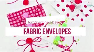 FABRIC ENVELOPES SEWING TUTORIAL