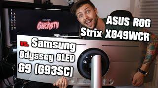 ASUS ROG Strix XG49WCR ist der BURNER!!!  Samsung Odyssey OLED G9 (G93SC) auf Swift PG49WCD warten?