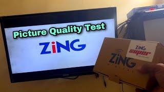 Super FTA Zing Box Picture Quality | Zing Set Top Box Picture Quality | The Power Technical #ZingBox