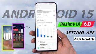 Realme Setting Apk New Update | Realme Ui 6.0 New Update Features Repair Mode New Notification panel
