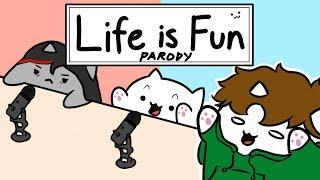 Bongo Cat - "Life is Fun" - Ft. TheOdd1sOut & Boyinaband (Official Music Video PARODY)