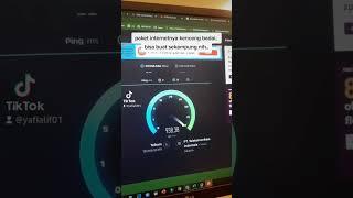 internet cepat  #internetcepat #speedtest #indihome #telkom #testspeed