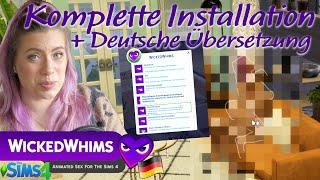 Wicked Whims auf DEUTSCH  Installations Guide Ep. 1| SimSaraBim