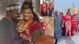 King of Boys Kemi Adetiba &  Oscar Heman Ackah Full Traditional Wedding Highlight