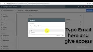 How to share google search console access | Give Webmaster access