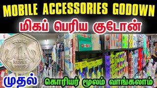 Mobile Accessories Godown in Chennai, Smart Watch, Ear Buds, Bluetooh Head phones, Charger, Cables