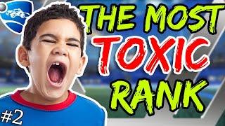 MOST TOXIC RANK - Rocket League Road To Champ - Ep 2