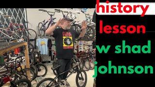 crazy bmx museum walk thru with shad johnson from goods bmx snakebite bmx all around bmx legend