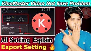KineMaster Editing Video Not Save(Export) Problem Solved|KineMaster Video Problem |By TNC Channel