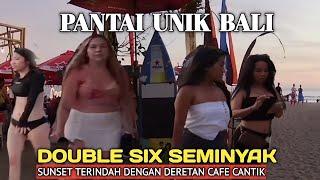 TERNYATA INI YANG BIKIN BETAH WISATAWAN DI PANTAI POPULER BALI - PANTAI DOUBLE SIX SEMINYAK.