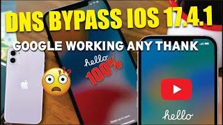 iPhone DNS Bypass ios 17.4.1 | DNS Bypass | Activation Lock Removal