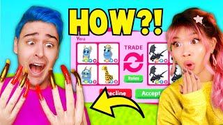 I Played ADOPT ME Until I Grew *LONG NAILS*…IMPOSSIBLE CHALLENGES For *STOLEN* DREAM PET!! (Roblox)