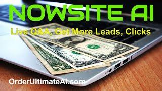 NOWSITE AI: How-To Thursday, Live Q&A, Get Leads, Likes, Views