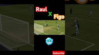 Raul x Figo @realmadrid @LaLiga #shorts #trending #eafc #shortvideo #cr7