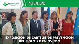 Televisión del Principado de Asturias.TPA Noticias 1edición. Exposición Carteles Prevención Siglo XX