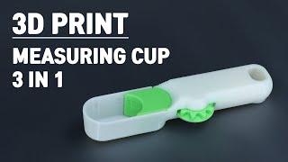 3D Print - 3 IN 1 Measuring Cup ( 5ml, 10ml, 15ml ) / take-out.co.kr