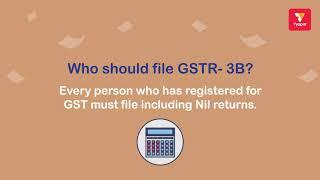 What is GSTR- 3B?