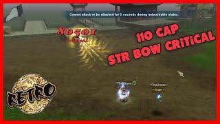 [ Retro Sro ] 110 CAP Full STR Bow Critical | Silkroad Online