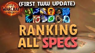 Progressive M+ TIERLIST| #1 TWW Update - RANKING ALL SPECS | The War Within