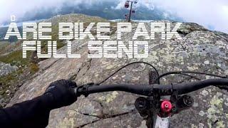 Åre Bike Park  Top to Bottom Downhill MTB || Black Trails, New Jump Line