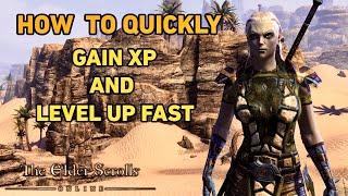 ESO How to Quickly Gain XP and Level up Fast