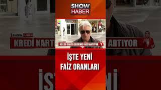 Kredi kartı gecikme faizi artıyor #showanahaber #shorts