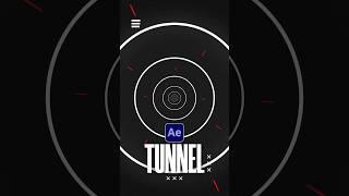 Create Visual Tunnel Loop Motion Graphics in After Effects