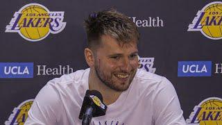 Luka Doncic Talks 31-pt performance vs Clippers, FULL Postgame Interview