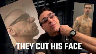 THEY TRIED TO CUT HIS FACE OFF FIRST DAY IN PRISON ! PART 1