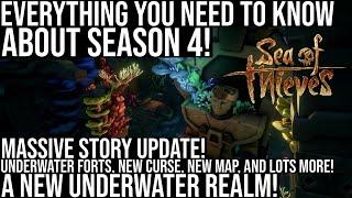 EVERYTHING YOU NEED TO KNOW ABOUT SEASON 4! | New Underwater Forts, Massive Story, Curses, And More!