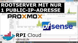 #03 - PROXMOX auf ROOTSERVER mit nur 1 IP-Adresse + PFSENSE - #proxmox #tutorial #deutsch