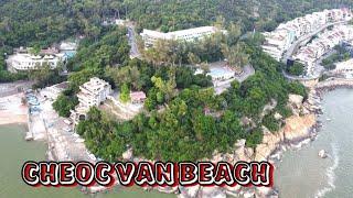 CHEOC VAN BEACH AERIAL VIEW | COLOANE MOUNTAIN HIKING | Macau China