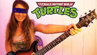 TEENAGE MUTANT NINJA TURTLES ON GUITAR!