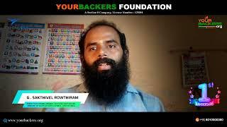 Shri. G . SAKTHIVEL ROWTHIRAM Nerhu Yuva Kendra Member, State Advisory Board | YourBackers