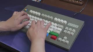 NCR80 with Agile Moon Switches Typing Sounds