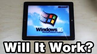 Installing Windows On An iPad From 2011