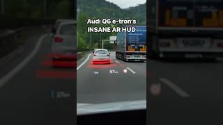 Augmented Reality Head-up-Display in the Audi Q6 e-tron 