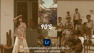 Cara edit foto tahun 90an di lightroom | 90's LIGHTROOM MOBILE