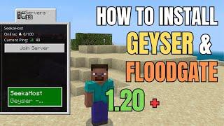 How To Install and Setup Geyser & Floodgate | Crossplatform Server Guide